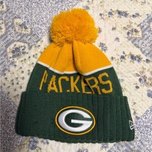 New Era Green Bay Packers Beanie - Green and Gold